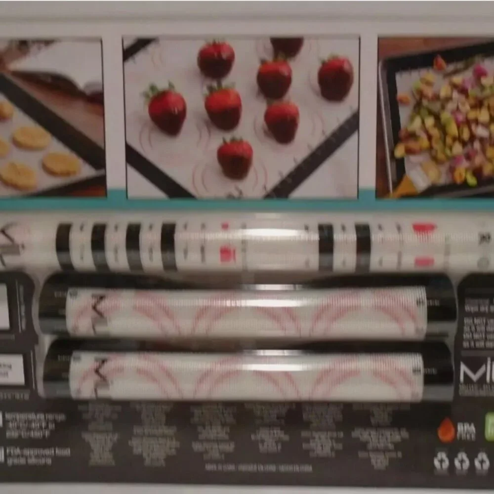 Miu Silicone Non-Stick Pastry & Baking Mats 3-Piece Set